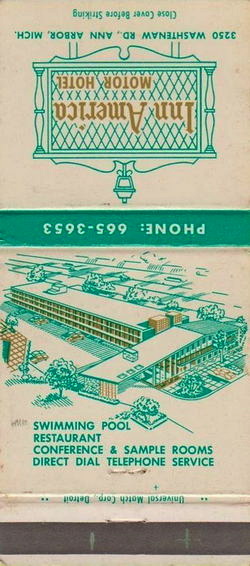 Crystal House Motel (Inn America) - Matchbook